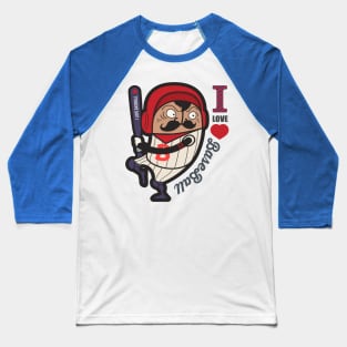 Baseball t-shirt graphics, Old pople player Baseball T-Shirt